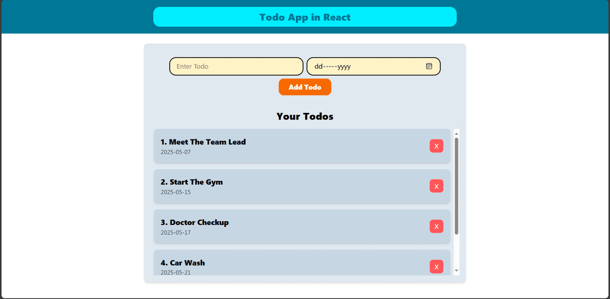 Todo App